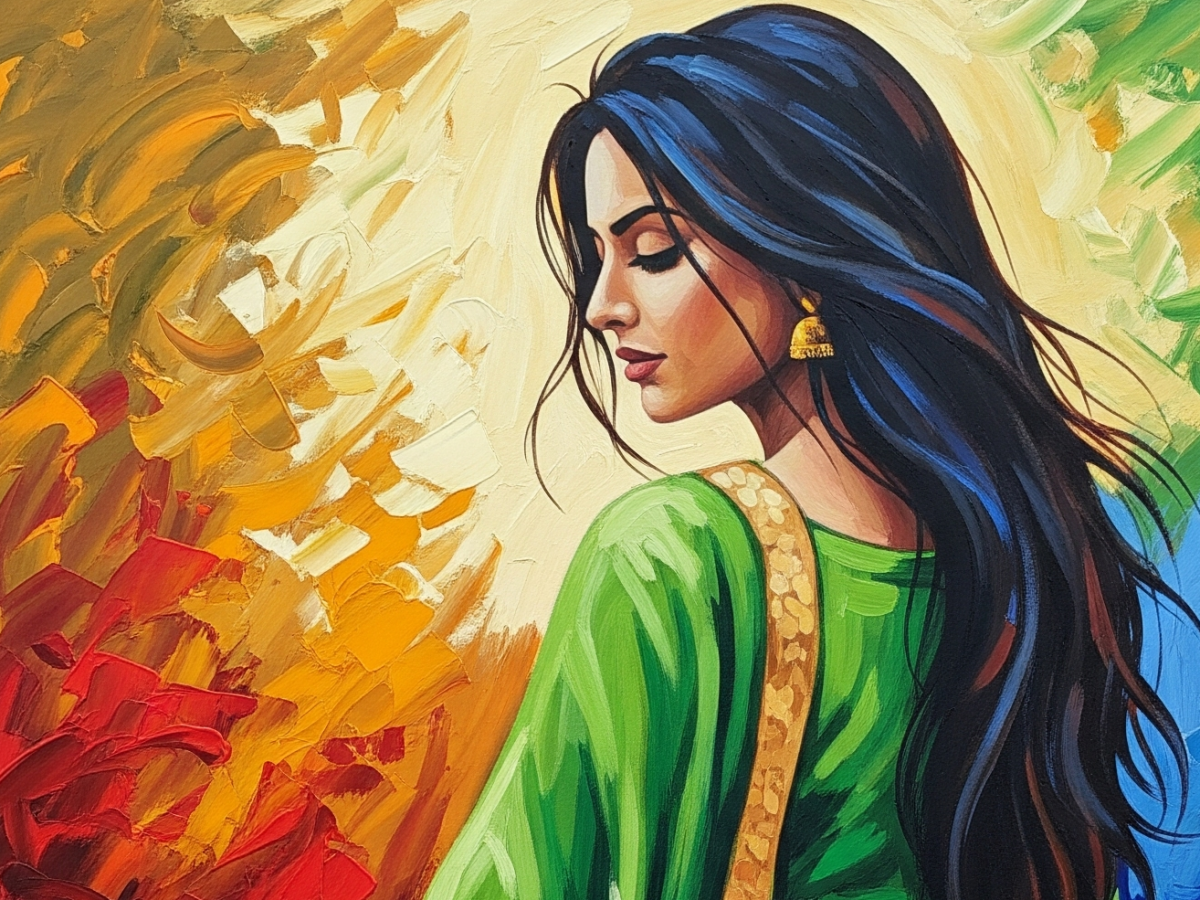 The Girl in the Green&nbsp;Dress