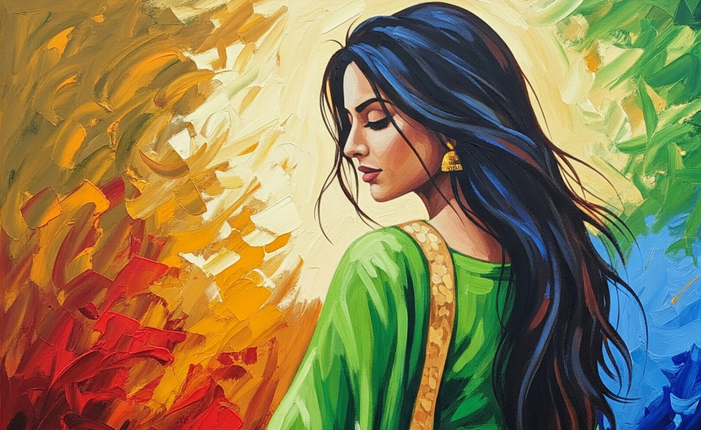 The Girl in the Green&nbsp;Dress